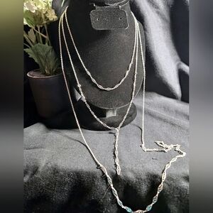 Premier Designs 3 Strand Layered Necklace